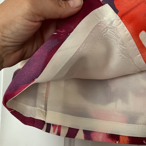 LOFT Ann Taylor• Formal Coral Floral Women’s Pencil Skirt , Size 8, EUC - Picture 9 of 12